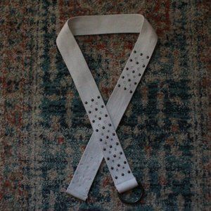 Unknown Brand Studded Faux Jeweled Belt